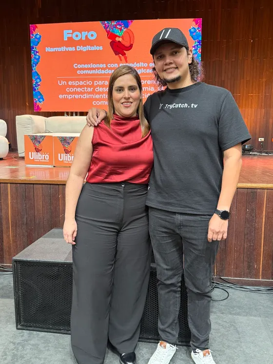 Foto con la comunidad tomada el 25 de agosto de 2025