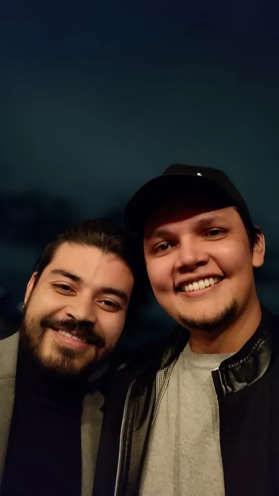 Foto con la comunidad tomada el 24 de agosto de 2023