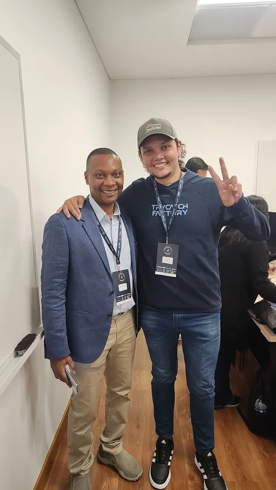 Foto con la comunidad tomada el 24 de agosto de 2024