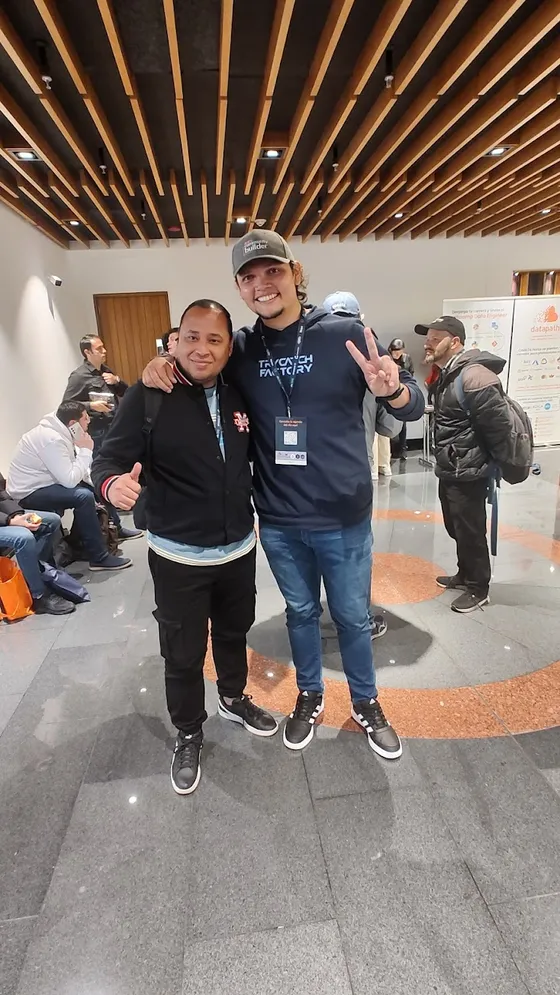 Foto con la comunidad tomada el 24 de agosto de 2024