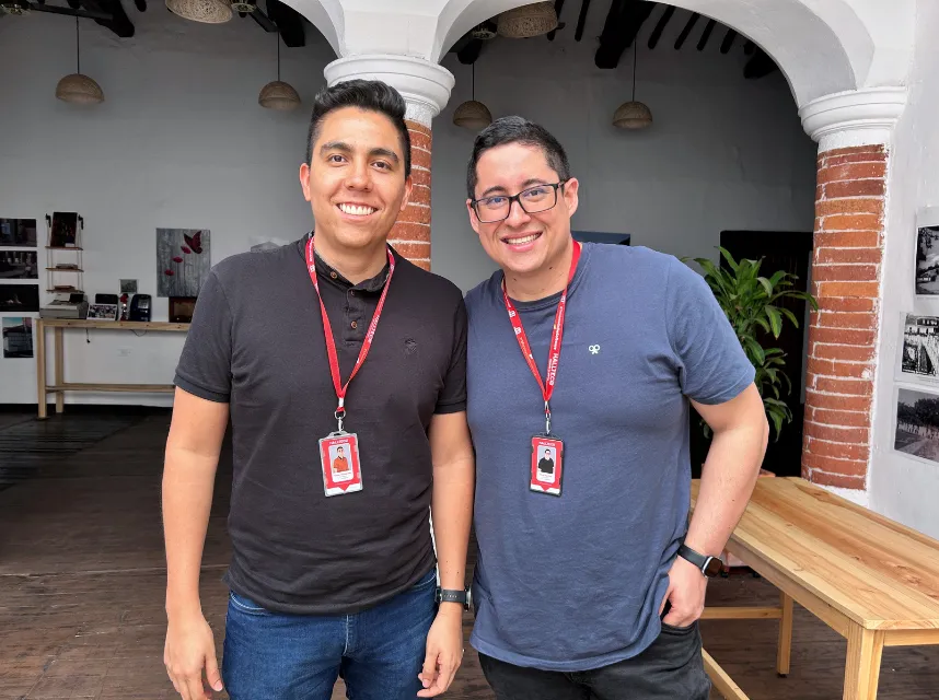 Halltec óscar Aguillón y Camilo Hernández